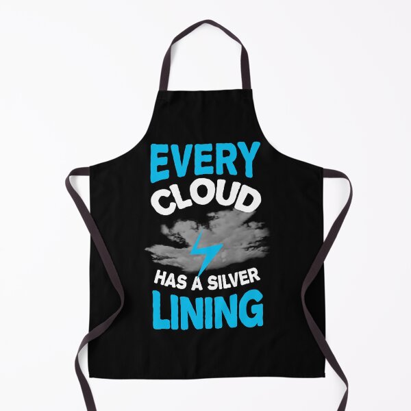Item preview, Every cloud has a silver lining --Sad situation hopeful outcome designed and sold by glitchman2.