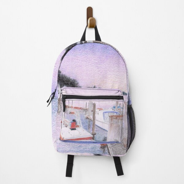 Item preview, Harbor sunset designed and sold by YuNikDraw.
