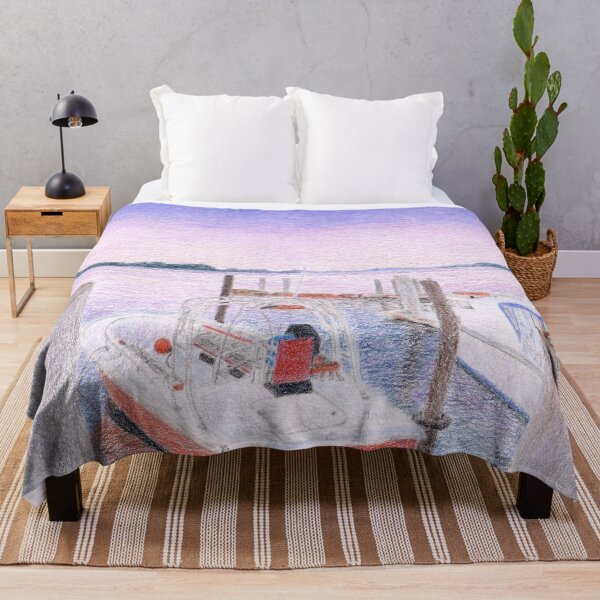 Item preview, Harbor sunset designed and sold by YuNikDraw.