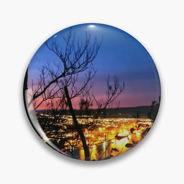 Item preview, SUNRISE BLUE PINK LIGHTS designed and sold by Steffi August.