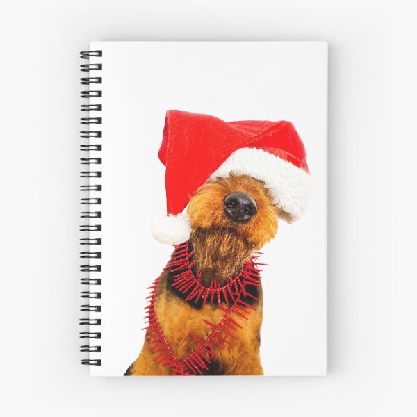 Item preview, Terrier Santa Claus - Christmas Dog designed and sold by HalloMolly.