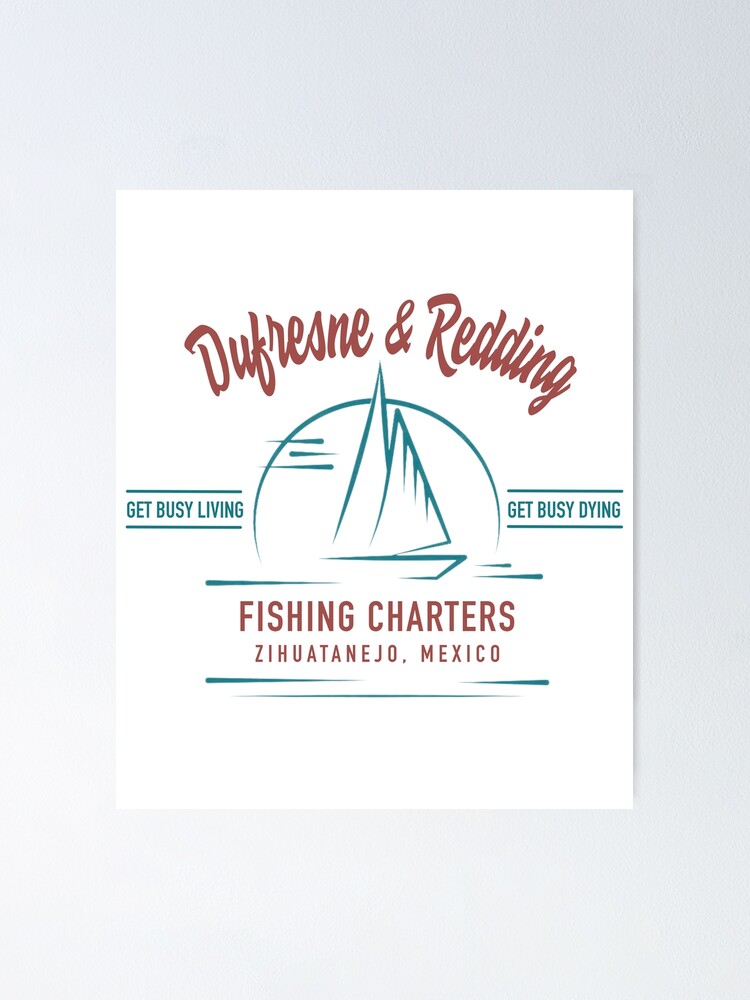 "Dufresne And Redding" Poster for Sale by comicbookdude Redbubble