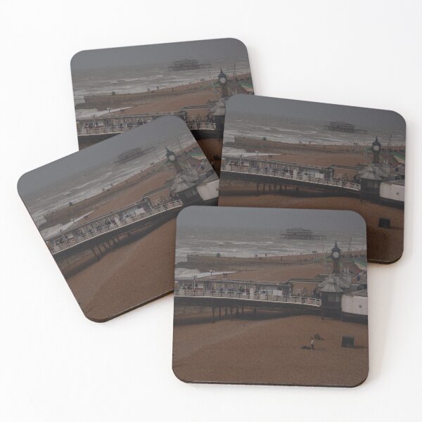 Item preview, Storm at the seafront of Brighton, England designed and sold by Alena Vishina.