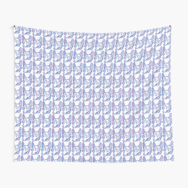 Copy of 1Evel Knievel - Re3D Space Coyote Tapestry