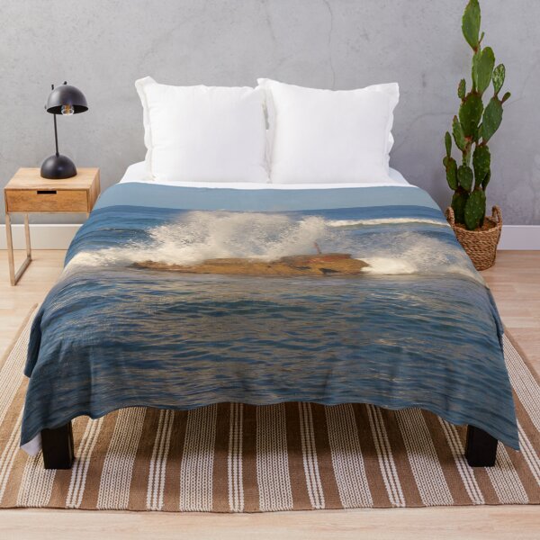 Item preview, Wave Smashes Rock designed and sold by NewyClothingCo.