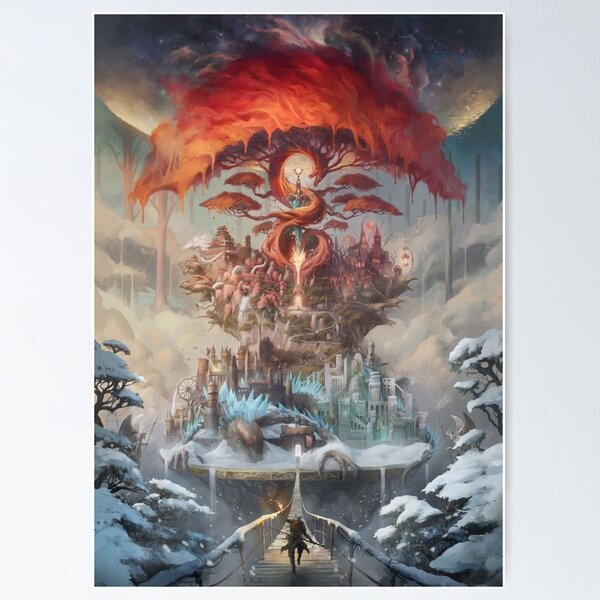 Item preview, The Painted World designed and sold by alicecookjaran.