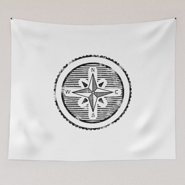 Item preview, Wind compass rose vintage designed and sold by Zela.