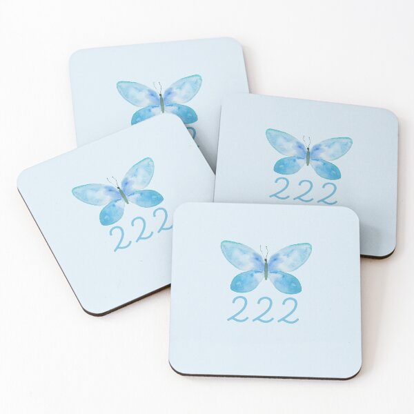 Item preview, Watercolor Butterfly - Angel Number 222 designed and sold by mooneko.