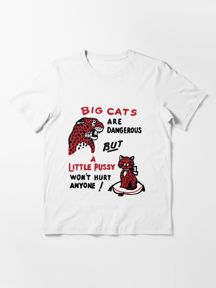 Big Cats Are Dangerous, But a Little Pussy Won't Hurt Anyone