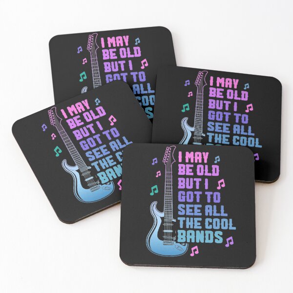Item preview, May Be Old But I Got To See All The Cool Bands Guitarist designed and sold by FucaGirl.