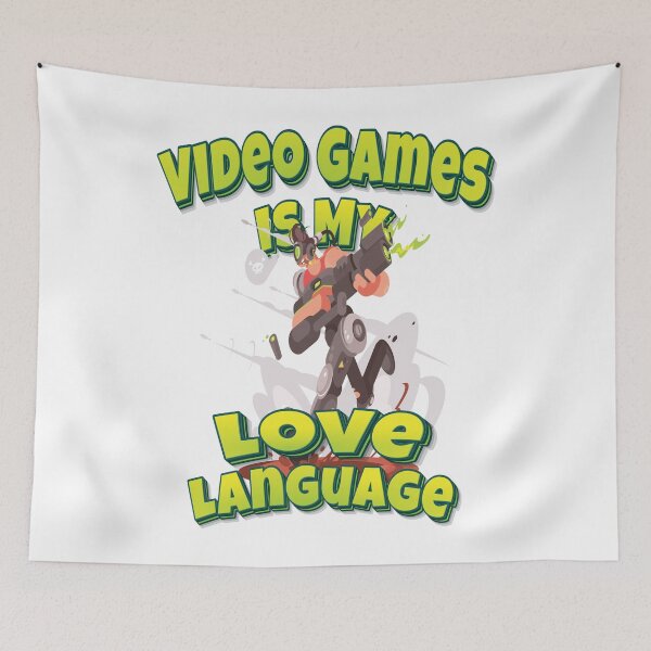 Item preview, Video Games Is My Love Language designed and sold by WordsGamersUse.