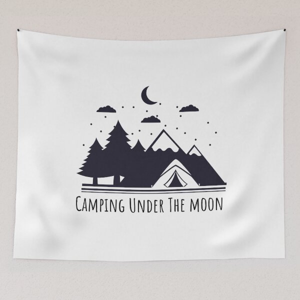 Item preview, Camping Under The Moon designed and sold by Fioranoclthing.