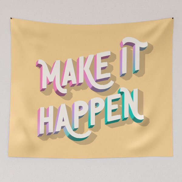 Item preview, Make it happen designed and sold by FocusAndFlow.