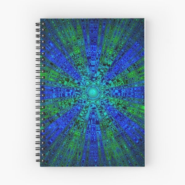 Item preview, Atom Burst Blue designed and sold by Happijii.