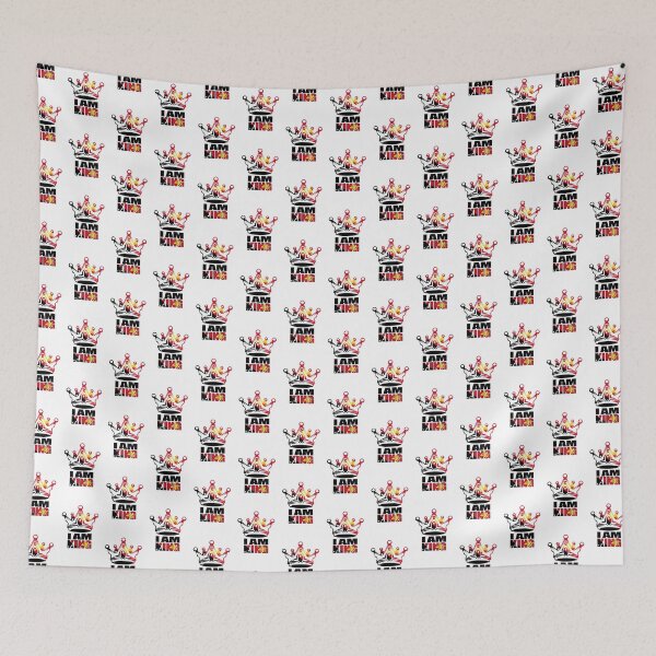 Item preview, I Am King of Papua New Guinea with Flag designed and sold by PNG-pikinini.
