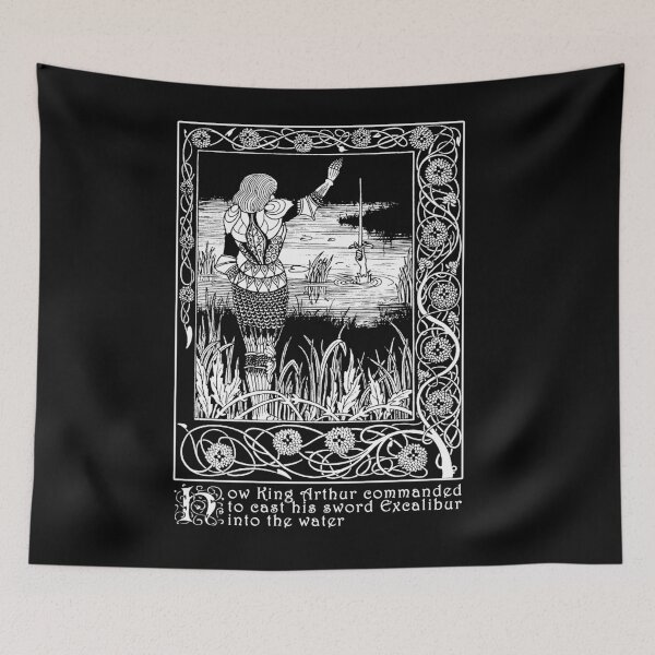Item preview, King Arthur, Excalibur Legend Design, Arthurian Gift, Myths and Legends designed and sold by Proverbial Wisdom Design.