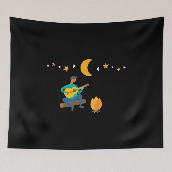 Item preview, Camping Under The Moon designed and sold by Fioranoclthing.