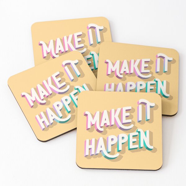 Item preview, Make it happen designed and sold by FocusAndFlow.