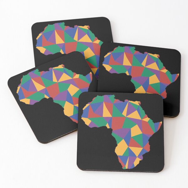 Item preview, African Map designed and sold by MerchMeAfrica.