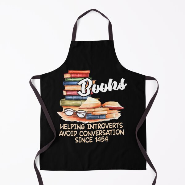 Item preview, Books Helping Introverts Avoid Conversation Since 1454 designed and sold by Beaawtrix76.