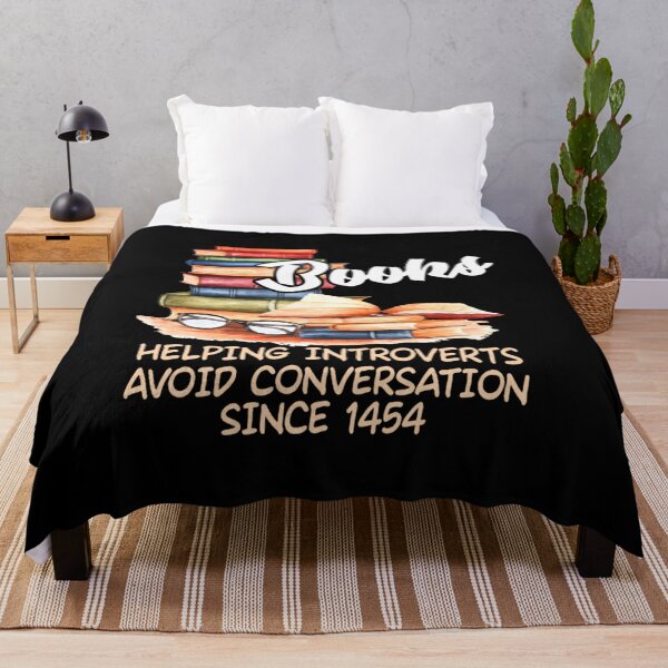 Item preview, Books Helping Introverts Avoid Conversation Since 1454 designed and sold by Beaawtrix76.