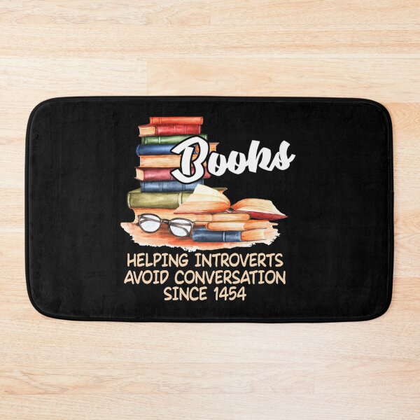 Item preview, Books Helping Introverts Avoid Conversation Since 1454 designed and sold by Beaawtrix76.