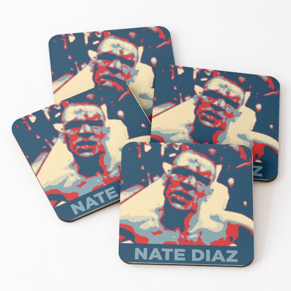 Item preview, Nate Diaz Obama Poster designed and sold by emzimerch1.