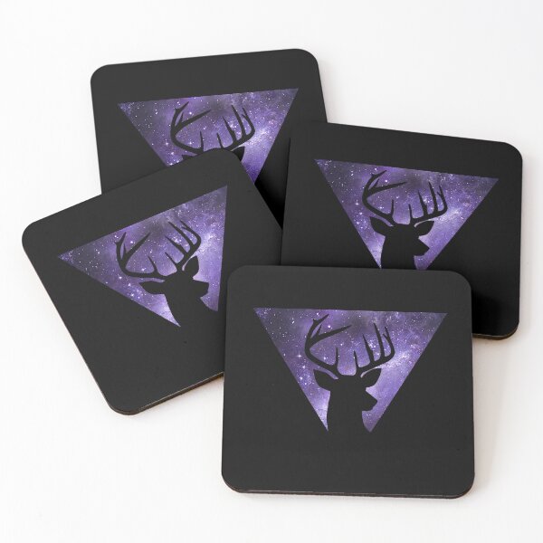 Item preview, Galaxy deer silhouette designed and sold by macynelle.