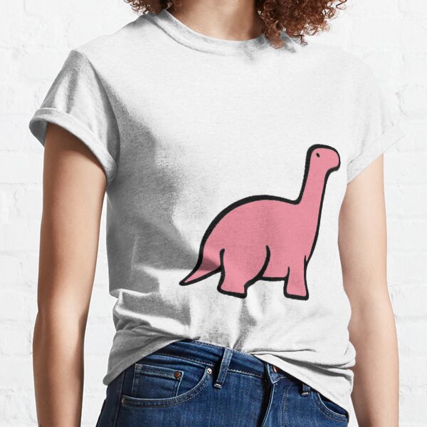 Cute Pink Dino Classic T-Shirt