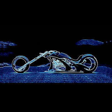 Artwork thumbnail, BLUE RIDE by michaeltodd