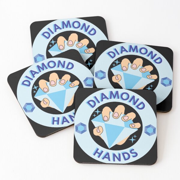 Item preview, Diamond Hands HODL designed and sold by ShinsenMerch.