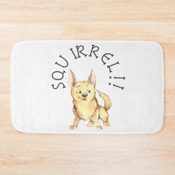 Item preview, SQUIRREL! Funny dog lover gift idea for animal lovers designed and sold by BRtisticDesigns.