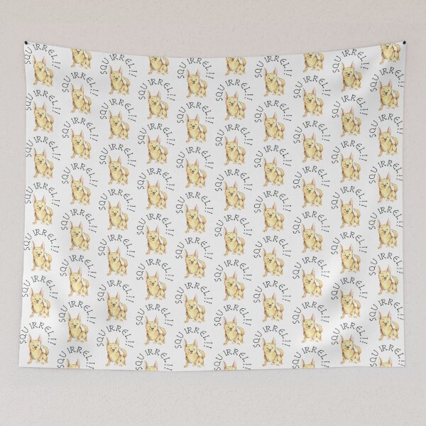 Item preview, SQUIRREL! Funny dog lover gift idea for animal lovers designed and sold by BRtisticDesigns.