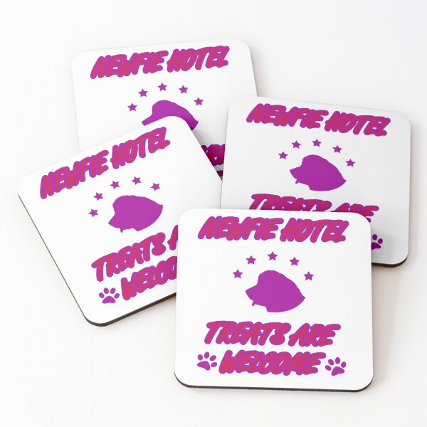 Item preview, Newfie Hotel Treats Are Welcome  designed and sold by Moonyflower.