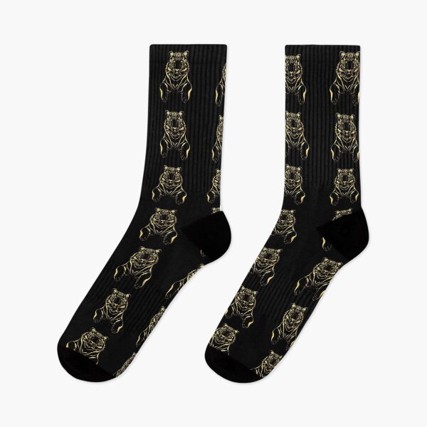 Item preview, Black tiger and gold designed and sold by AnnArtshock.