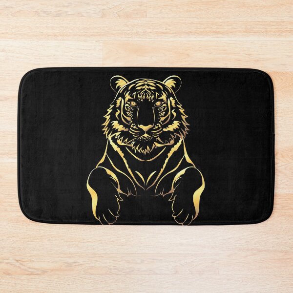 Item preview, Black tiger and gold designed and sold by AnnArtshock.