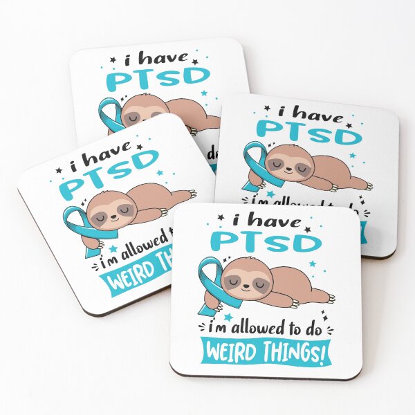 Item preview, PTSD Awareness Funny I have PTSD i'm allowed to do Weird Things! designed and sold by JanetShop809.