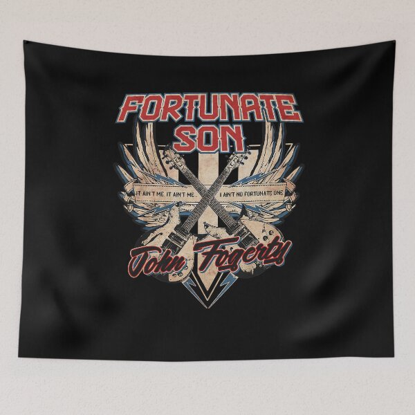 Item preview, Fortunate Son John Fogerty Logo Cheap Tee Logo Love designed and sold by Elvira Maxwell.
