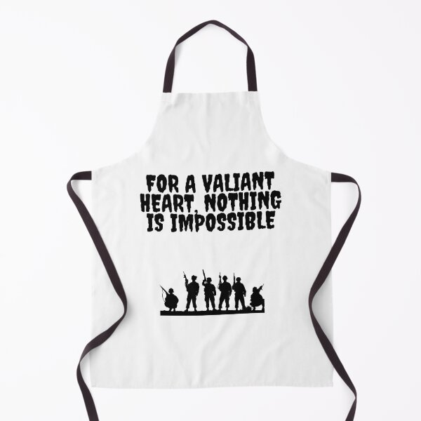 Item preview, For a Valiant Heart, Nothing is Impossible Quote Collection designed and sold by CeylonOne.