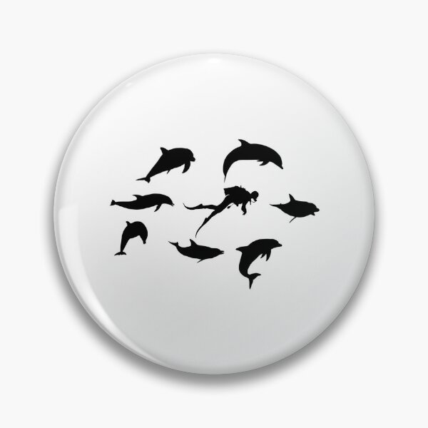 Item preview, Dolphin Diver Scuba Diving Sports Hobby designed and sold by AndiHK.