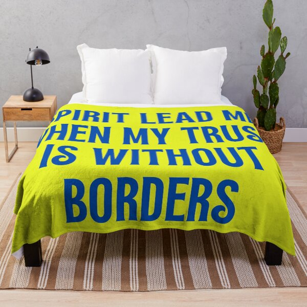 Item preview, Spirit Lead Me When My Trust Is Without Borders designed and sold by Prayingwarrior.