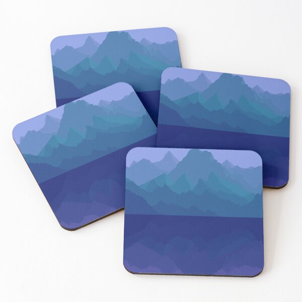 Item preview, Beautiful Scenic Mountain Range Reflected in a Deep Lake or Loch designed and sold by CreateShape.