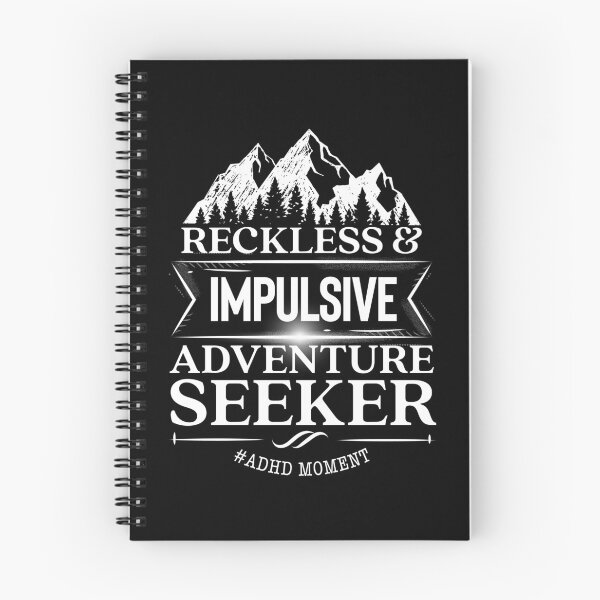 Item preview, #ADHD Philosophy, Reckless And Impulsive Adventure Seeker, Attention Deficit Hyperactive Disorder designed and sold by MJDezigns.