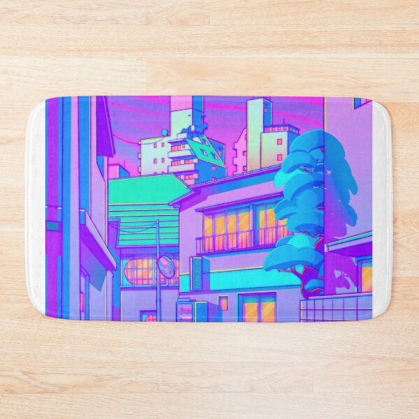 Item preview, Colorful anime scenery designed and sold by Pabbles1211.