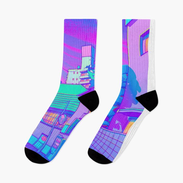 Item preview, Colorful anime scenery designed and sold by Pabbles1211.