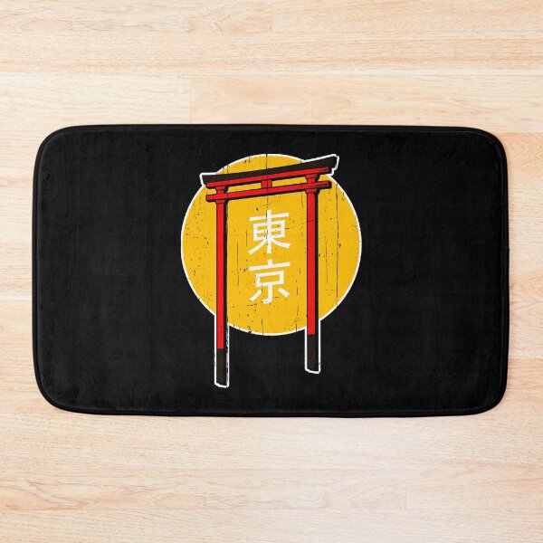 Item preview, Tokyo, Japan Torii Gate designed and sold by Happy Puppy Print On Demand.