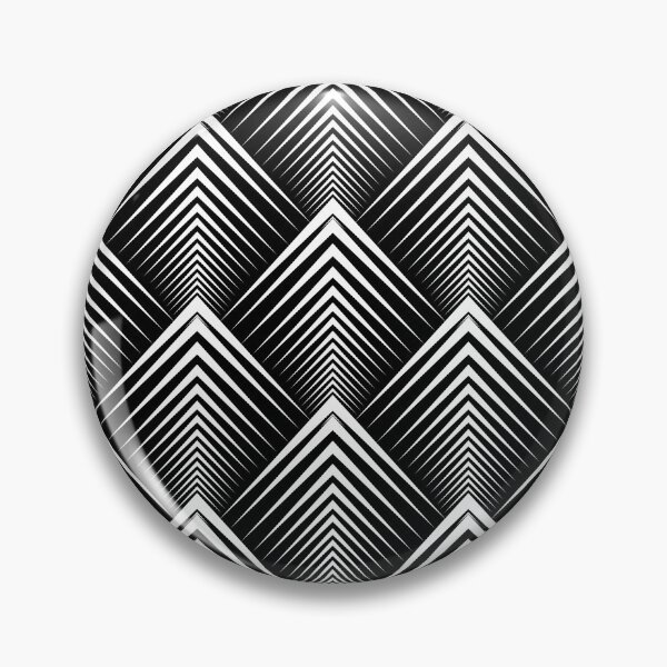 Item preview, Gray geometric arrow triangle with black background, geometric pattern for three-dimensional work and background image ,black and white geometric vector, geometric arrow triangle seamless designed and sold by WP-7824.