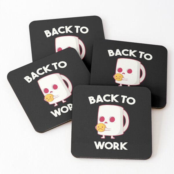 Item preview, Return Back To Work After Working From Home Coffee Cry for Coffee  designed and sold by Alaadin Bendali Braham.