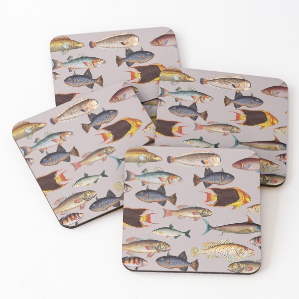 Item preview, Retro Exotic Fish Illustration designed and sold by ManifestoDesign.