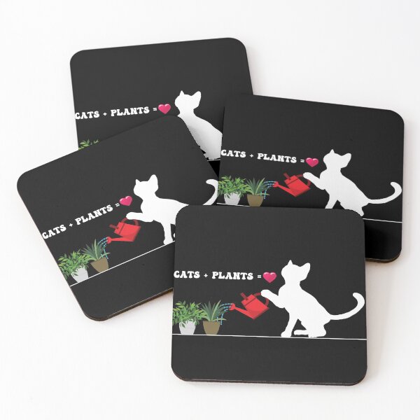 Item preview, Cat Watering Plants designed and sold by Magic-Stone.